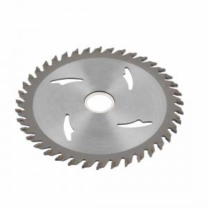 Quality Gray Color TCT Wood Cutting Saw Blade , 110mm Circular Saw Blade for sale