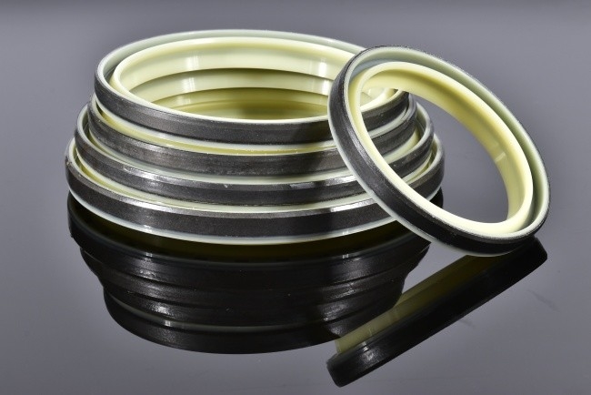PU+Steel Hydrolysis Cylinder Wiper Seal Dustproof oil Ring 93 Shore A Double Acting