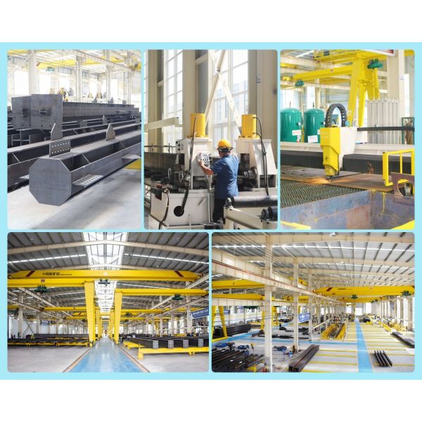 Free Design Prefabricated Steel Factory Industrial Warehouse Buildings Earthquake Resistant
