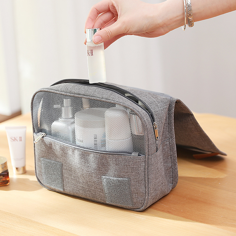 Top Quality Women Makeup Bags Travel Cosmetic Bag Toiletries Organizer Waterproof Storage Hanging Bathroom Wash Bag