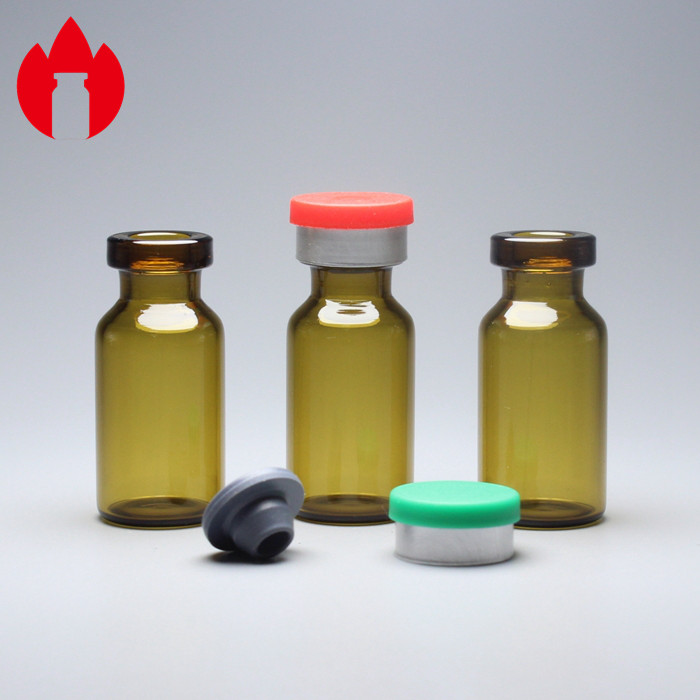Pharmaceutical 3ml Amber Tiny Medical Glass Vials