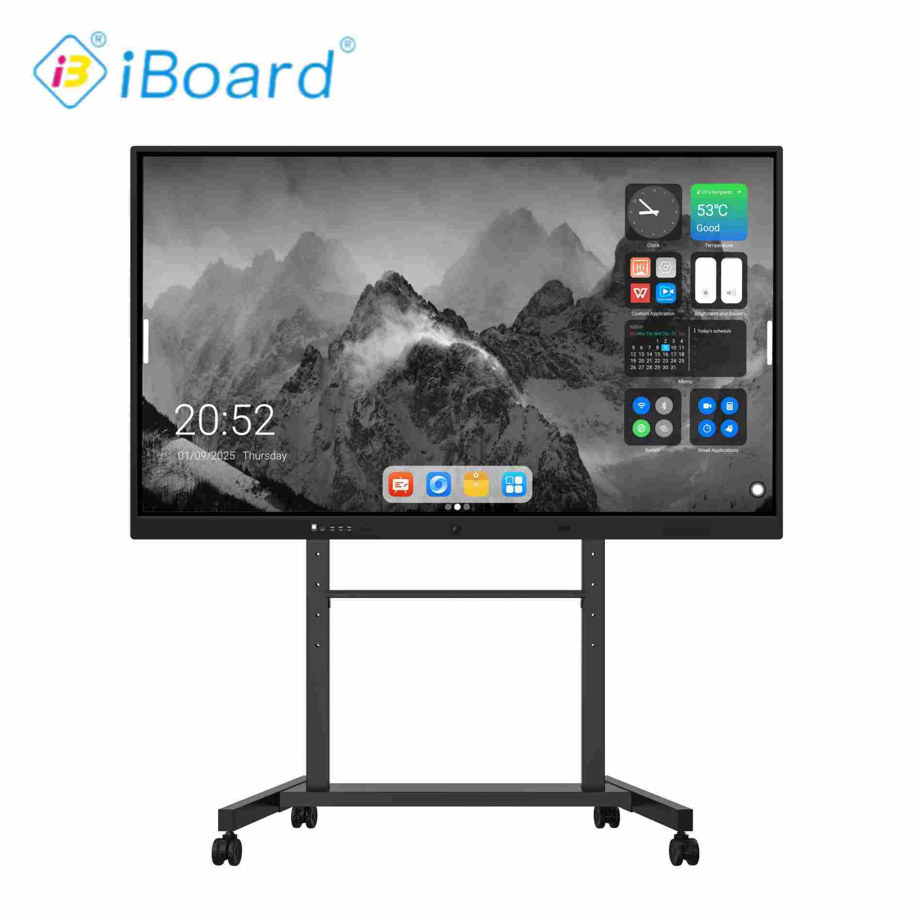 Quality 98 Inch Iboard Interactive Whiteboard With 4GB Android Memory for sale