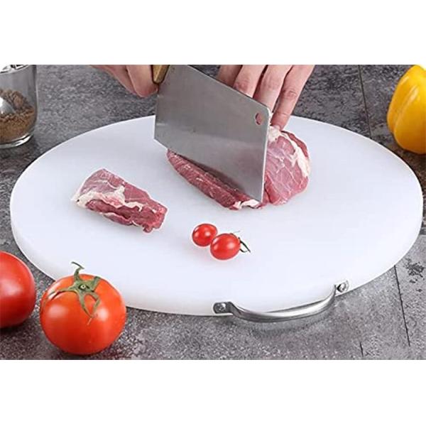 Household Kitchen Cooking Tools Thicken Plastic PE Round Cut Chopping Block