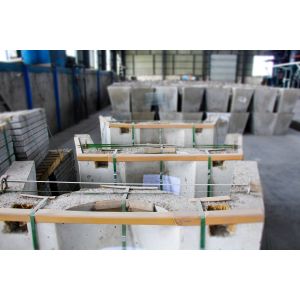 Tundish Stabilizers Prefab Concrete Blocks , Precast Retaining Wall Blocks