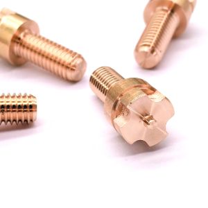 Precision Brass Custom Threaded Fastener – High-Precision for Electrical &
