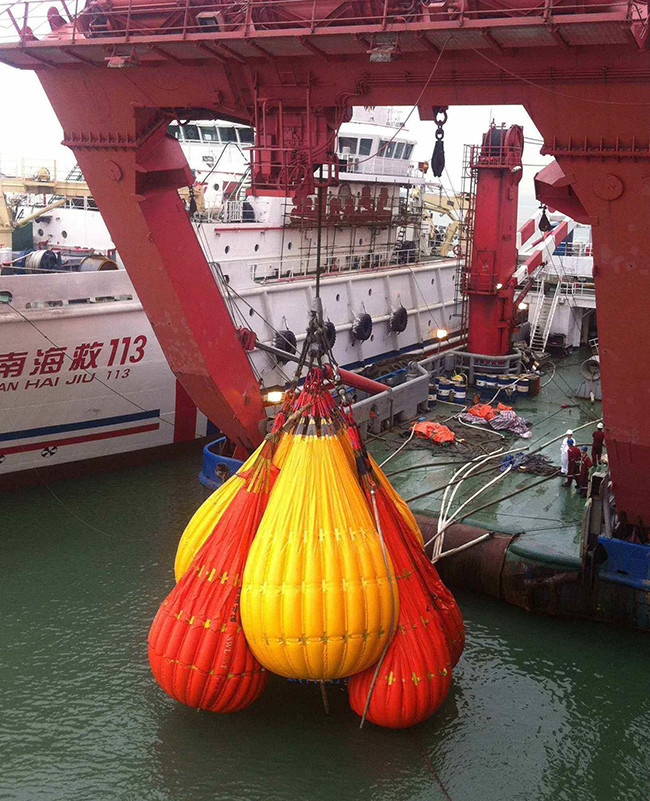 Durable Construction Crane Load Testing Water Bags Nylon Fabric Reinforcement