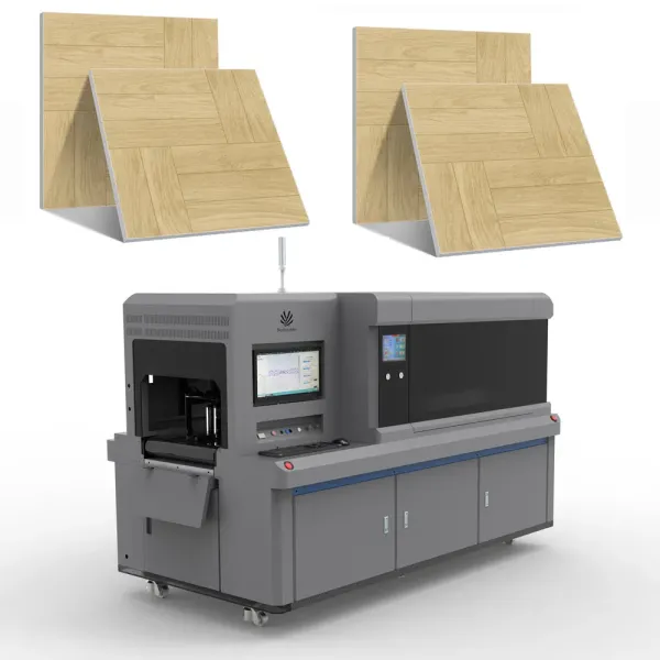 Industrial Single Pass UV Printer with 200 Sqm/H Printing Speed, 1200 X 1200 Dpi Resolution, and LED UV Lamp Drying System