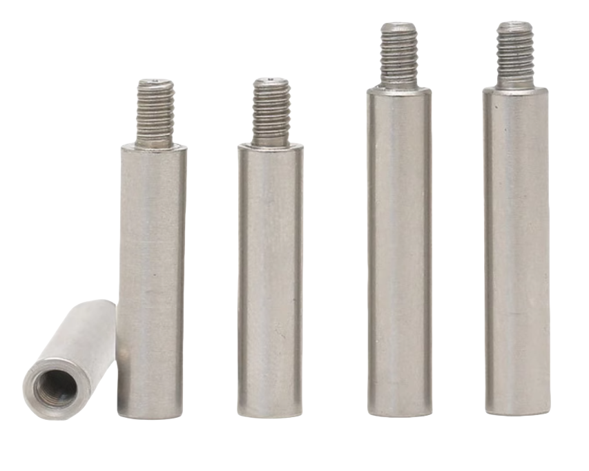 Steel Brass Bolts length 10mm 304 316 Stainless Steel Cylindrical Round Long Coupling Nut with Chrome Plated Finish