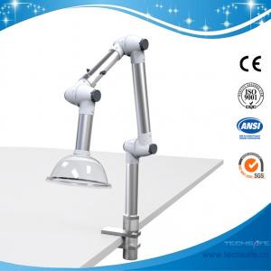 Quality SHP51-Lab welding dust smoke Fume Extractor/Exhaust arm,Aluminumalloy flexible fume extraction arm desk mounted lab for sale
