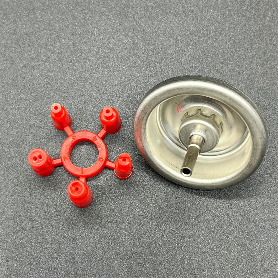 Nylon Stem Lighter Gas Refill Valve for Precision Applications