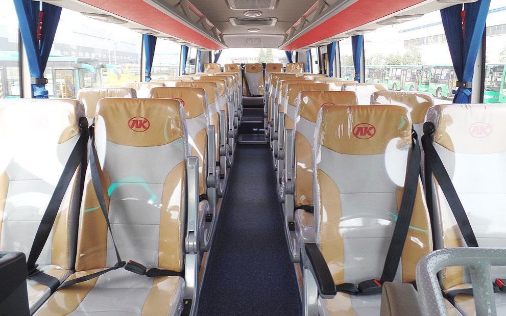 10m Left Hand Drive Coach Bus with Color Design and Luxury Interior