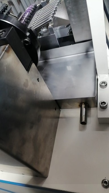 Automatic Single Loop Wire Forming Spiral Coil Machine, Single Spiral Coil Cutting Machine
