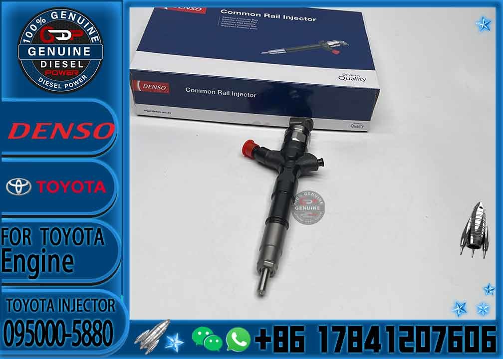 Hot Sale Engine Injector 2950500210 295050 0210 Common Rail Fuel Injector 23670-09340 295050-0210 for Toyota Hiace