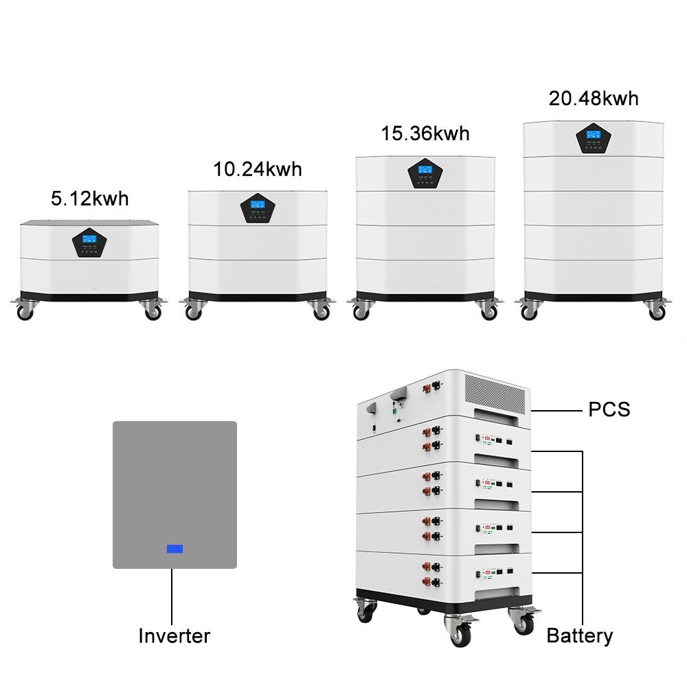 51.2V Lifepo4 Lithium Battery Storage System Multifunctional Stable