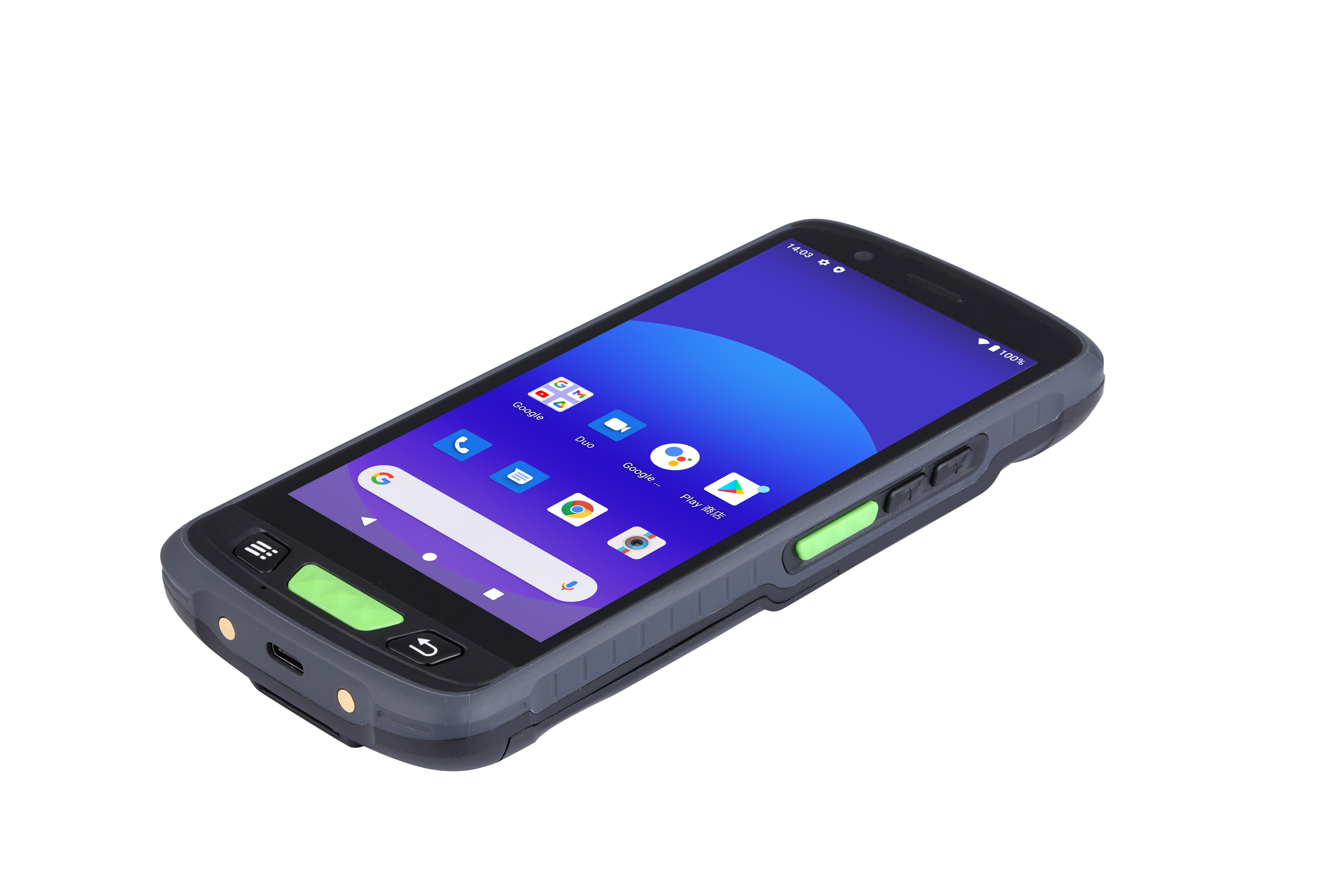 Android 11 Handheld PDA Data Collector with RFID 1D/2D Barcode Scanner Keyboard 4G GPS and Wifi for Industrial Use
