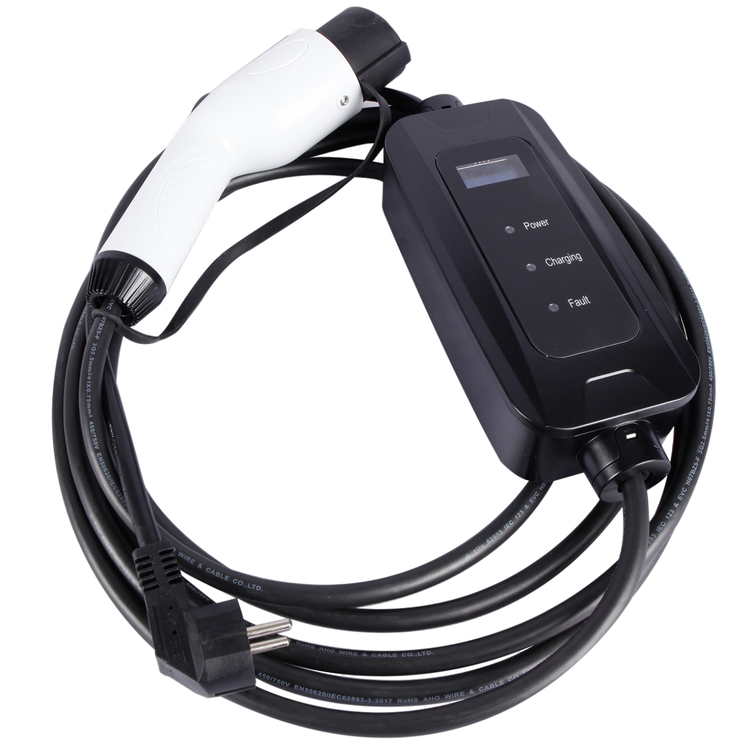 220V Type1 Mennekes EV Charger Electric Charging Stations 16A 32A