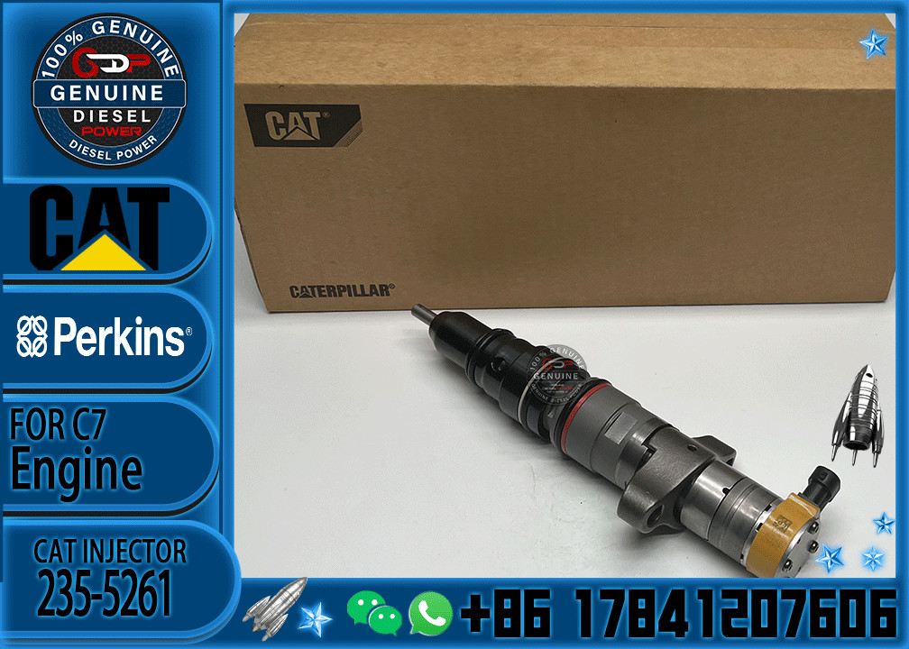 Diesel Engine Parts Common Rail Fuel Injector 235-5261 for CAT C9 330D 340D 336D Excavator CNDIP Factory price