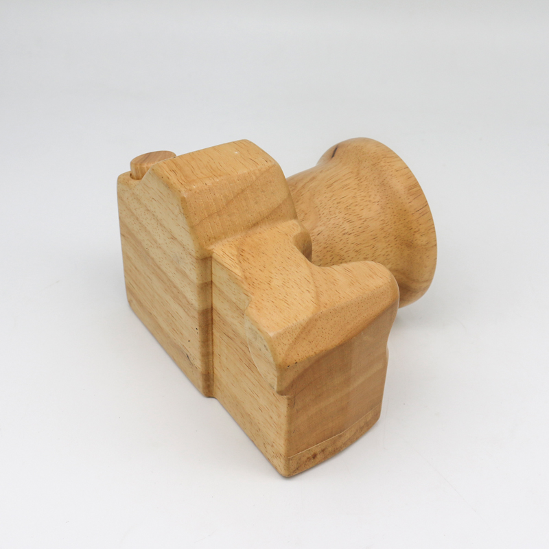 Creative Gift Cute Wooden Camera Toys Creative Decorative Ornaments For Children