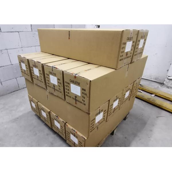Customized 690mm Length Heavy Duty Nylon Cable Ties For Police Security