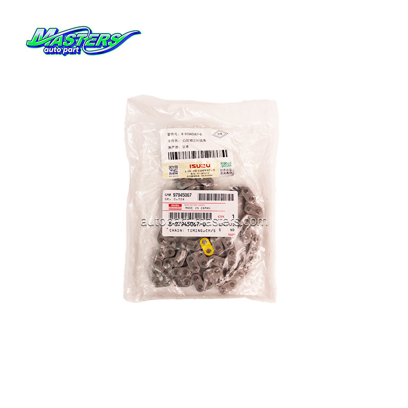 Masters 8-97945067-0 8-97312325-0 Camshaft Timing Chain 8979450670 8973123250 For ISUZU NLR85 4JJ1T