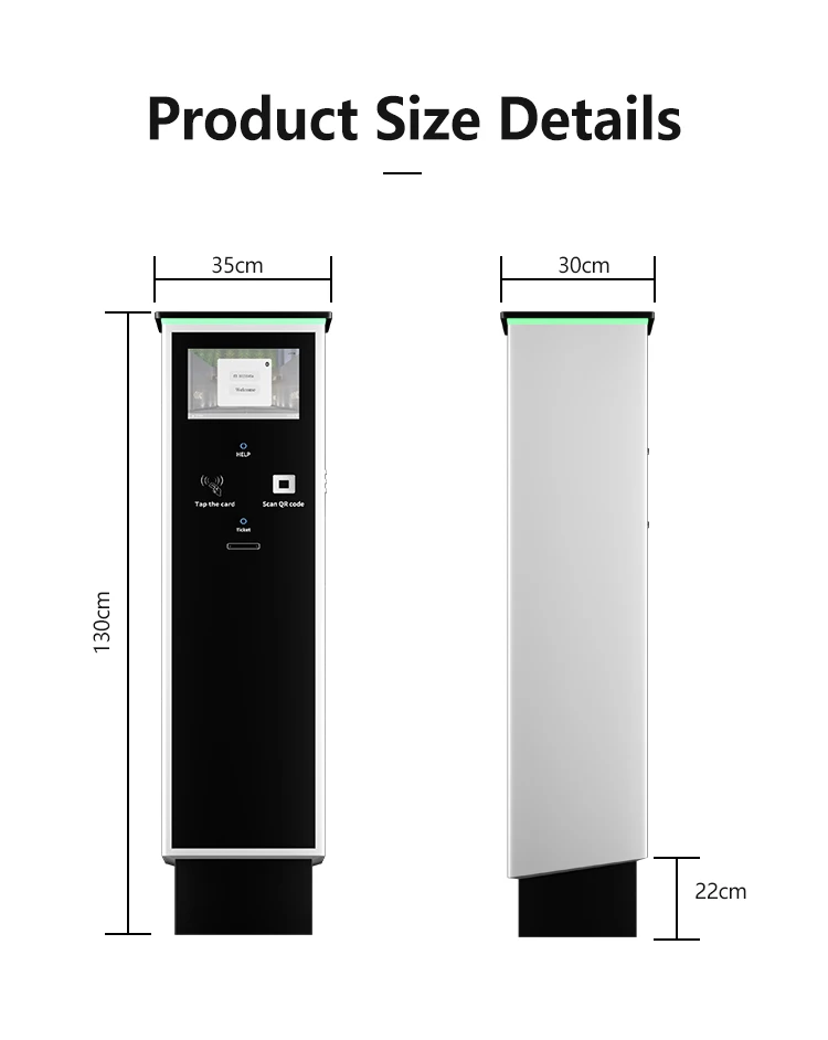 Enhanced Ticket Validation Kiosk for Parking Management System Realpark 16