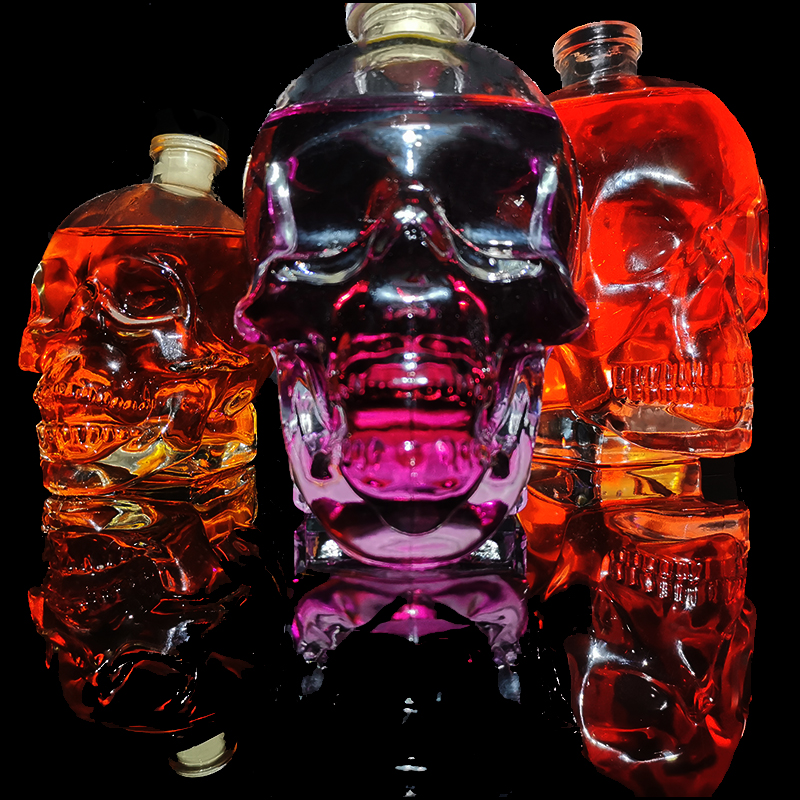 Super Flint Glass Bottles for Vodka Whisky 500ml 750ml 1000ml Highly Sought After
