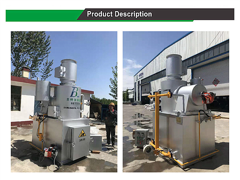 Small Farm Equipment Animal Carcass Incinerator Furnace for Pet Cremation Condition