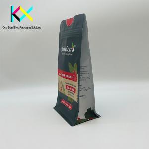 Quality OEM Gusseted Coffee Packaging Bags Aluminium Foil Laminated Pouches for sale
