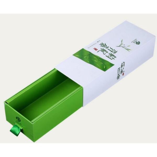 slide drawer box tea packaging drawer box flat slide folding tea box