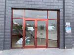 90° Frameless Stainless Steel KFC Door - Durable Quality