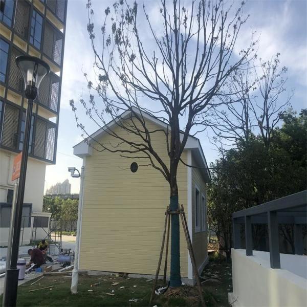 Caravan Trailer Prefab Garbage Sorting 24m2 Mini Tiny House