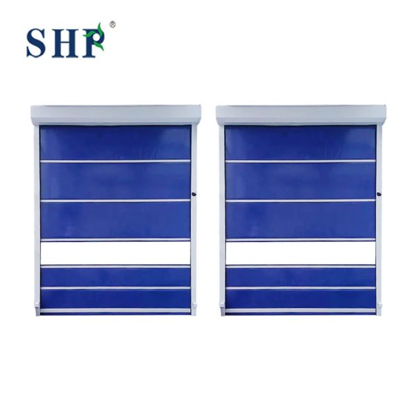 Factory Wholesale PVC Automatic High Speed Industry Fireproof Roller Door