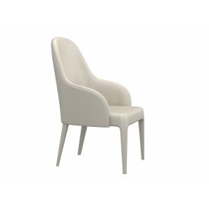 China Dining Room Furniture Luxury Italian Microfiber Leather Dining Chair on sale
