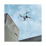 Professional Building Facade High Pressure Washing Drones Building Roof Windows