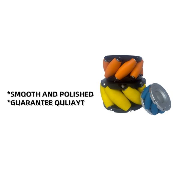 8 Rollers All Directional Wheels Heavy Duty Robot Car Wheels