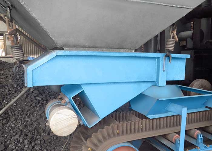 Abrasive Resistant Vibrating Screen Machine , Vibration Feeder Machine 220V 380V 415V