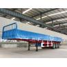 3 axle detachable side wall cargo trailer trucks for sale - CIMC for sale