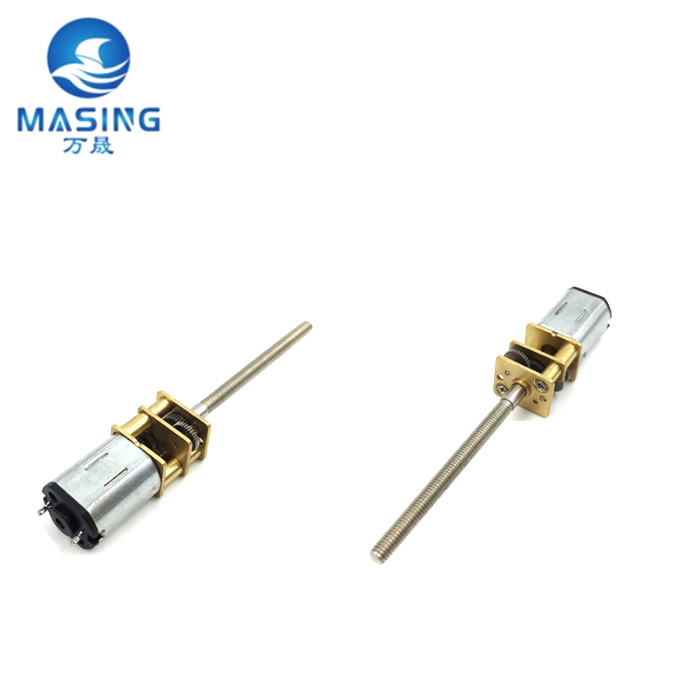 60rpm Low Speed DC Gear Motor 3V 6V N20 Micro Gear Motor With Custom Shaft