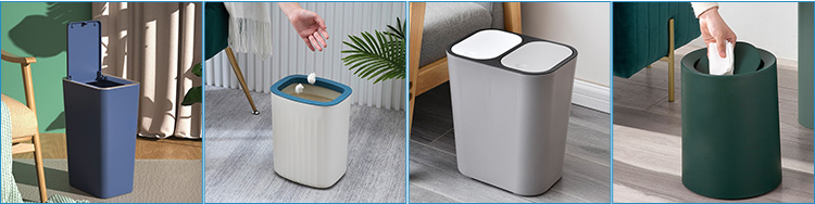 Cute Mini Table Personalized Bedside Dormitory Dresser with Lid Living Room Creative Storage Bucket Desktop Small Trash Can