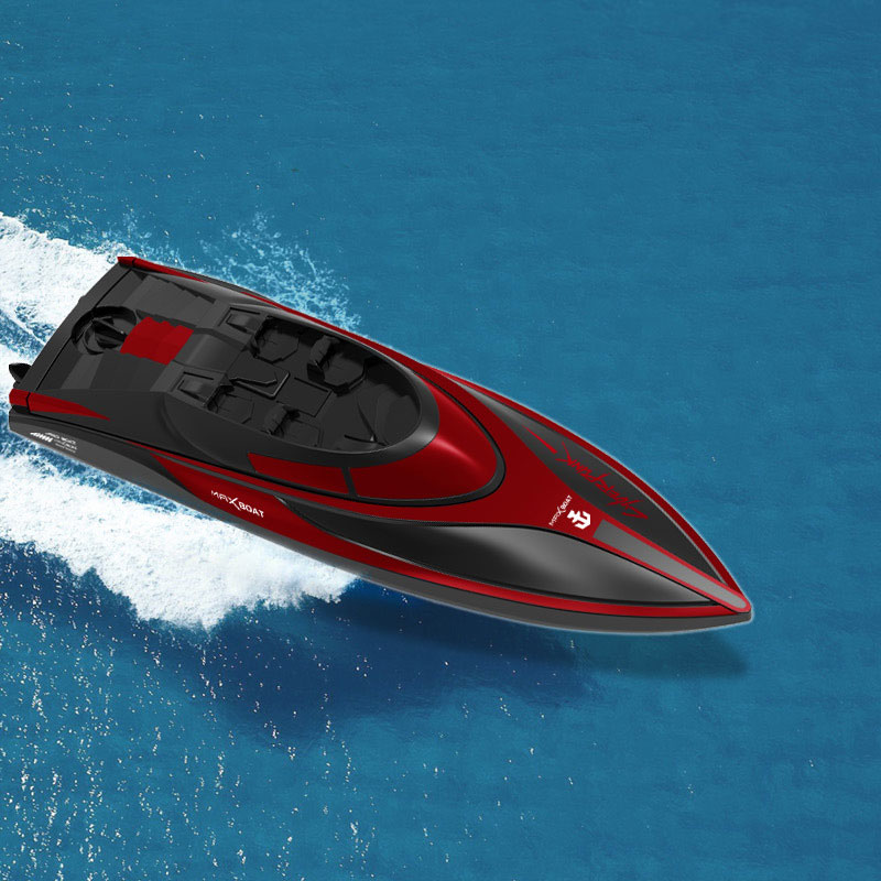 20 KPH High Speed Remote Control Water Play Electric Boats with Plastic Material