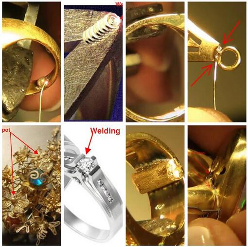 Mini Portable Laser Welding Machine For Gold Silver Jewelry Repair Stainless Steel Jewelry Frames