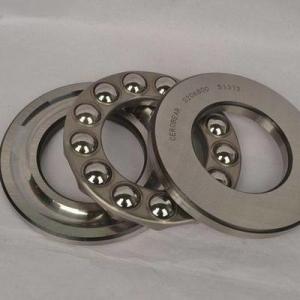China 51312 Self Aligning Axial Ball Thrust Bearing For Machine 51100 Bearing Steel on sale