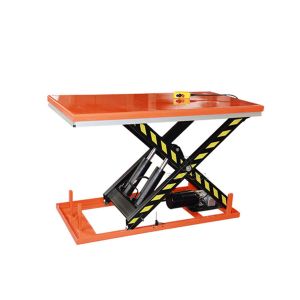 Buy cheap 2000×1000mm Electric Powered Lift Table Hydraulic Industrial 4T 1400mm Height from wholesalers