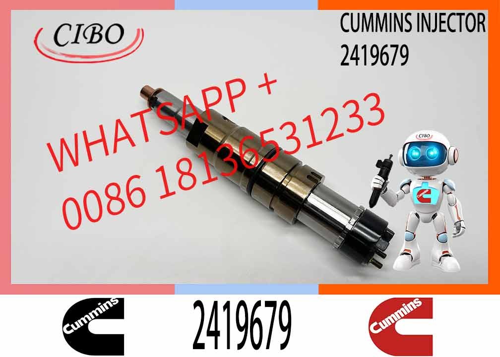 NINE Brand High quality Diesel Common Rail Diesel Injector 2419679 Fuel injector 2419679