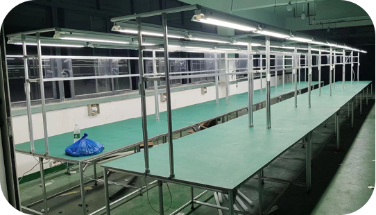 Wire Harness Industry Workbench/Trolley/Lean pipe workbench/Assembly line