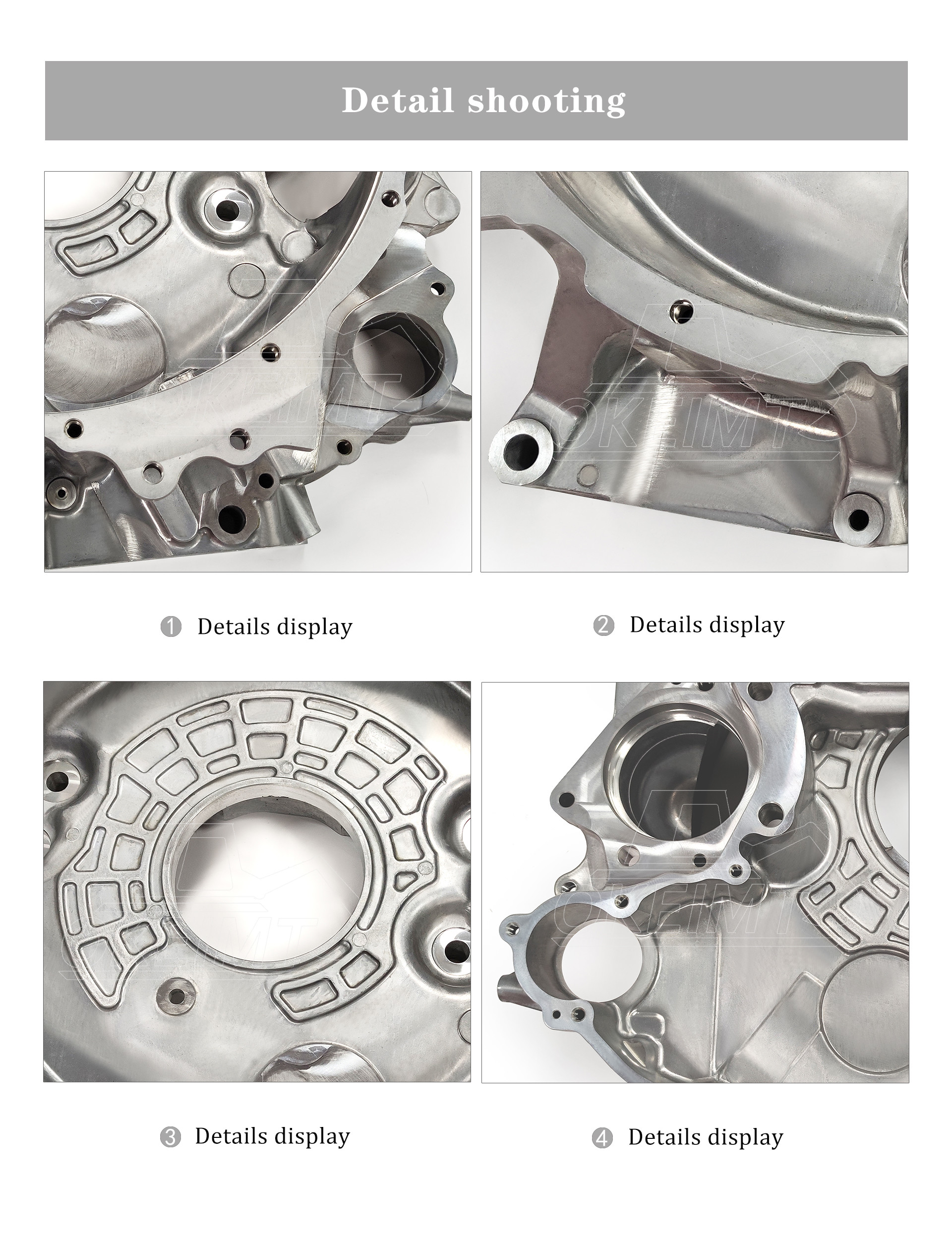 Excavator Engine Spare Parts Jual Housing Fly Wheel Hino 500 11308-E0J91 J08C J08E