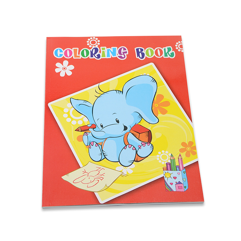 Soft Hardcover Binding Drawing Book for Kid Baby Memory Colouring Child Board Book
