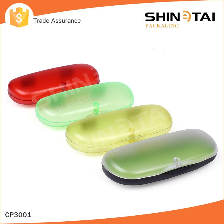 PP Material Clear Eyeglass Case Magnet Case for Eyeglass Personalized Optical Plastic Custom Print Eyeglass Case