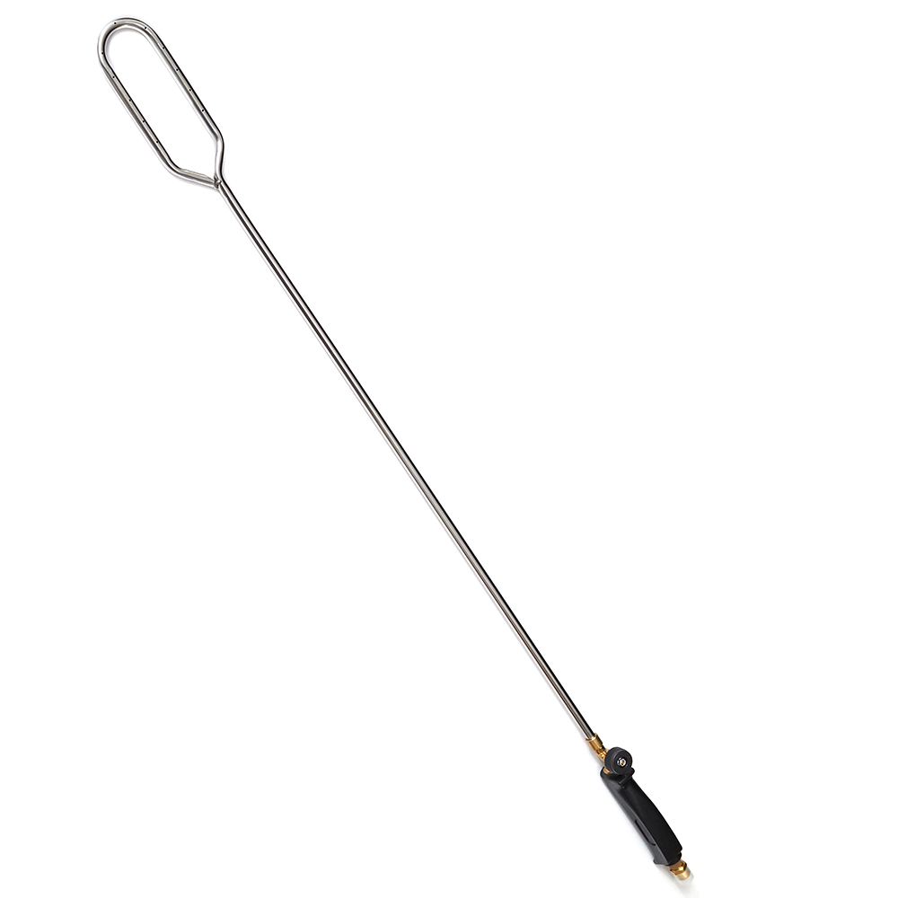 Silver Black Heating Torch for Ice and Snow Melting Electronic Button Igniter Included