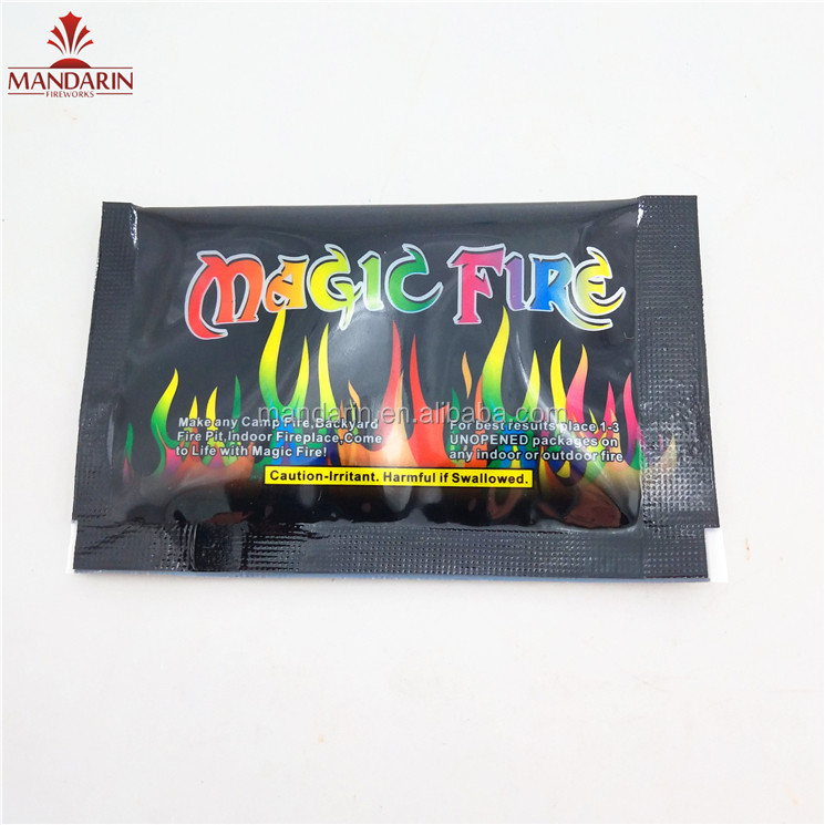 MSDS Mystical Fire Magic Colour Changing Flames For Halloween